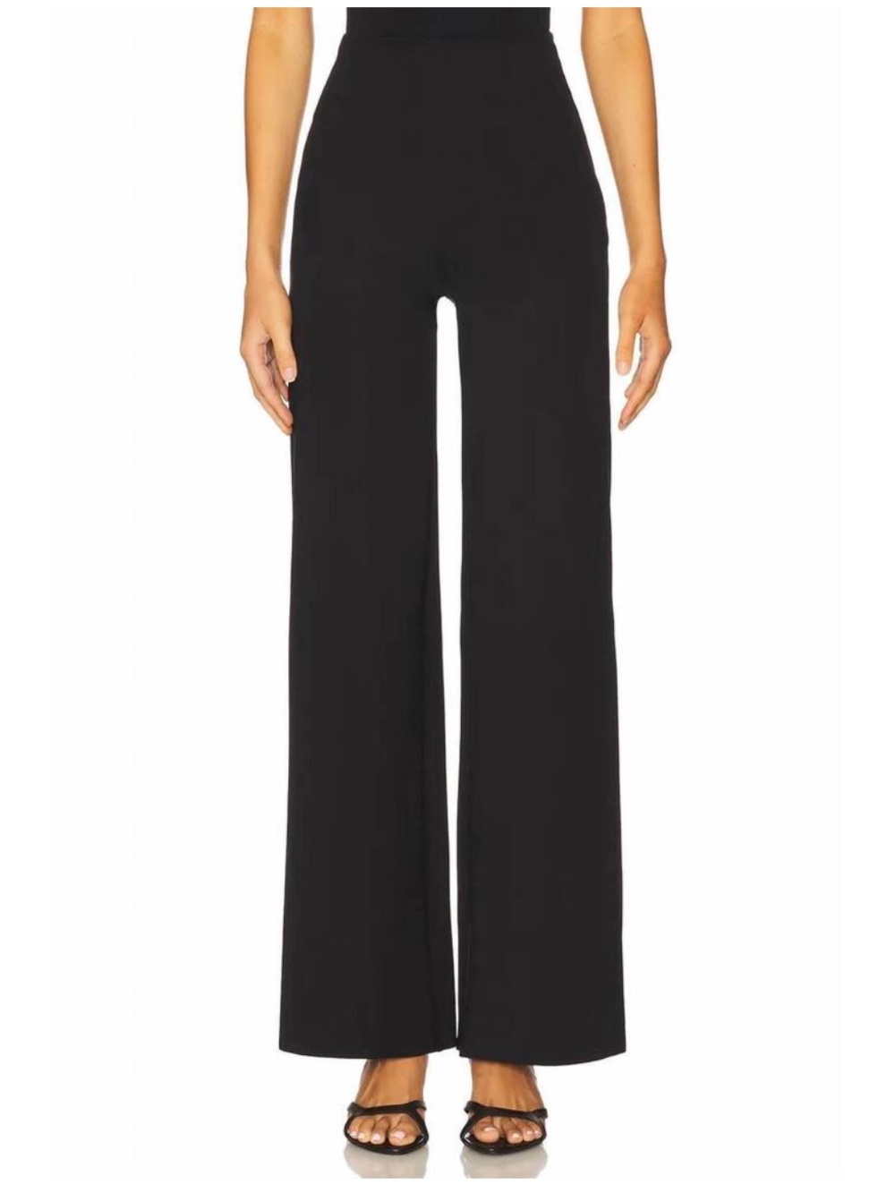 COMMANDO wide leg pant in black small